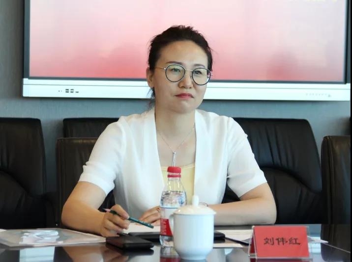 党委书记,总经理李仰景会见高台县刘伟红县长,中湖